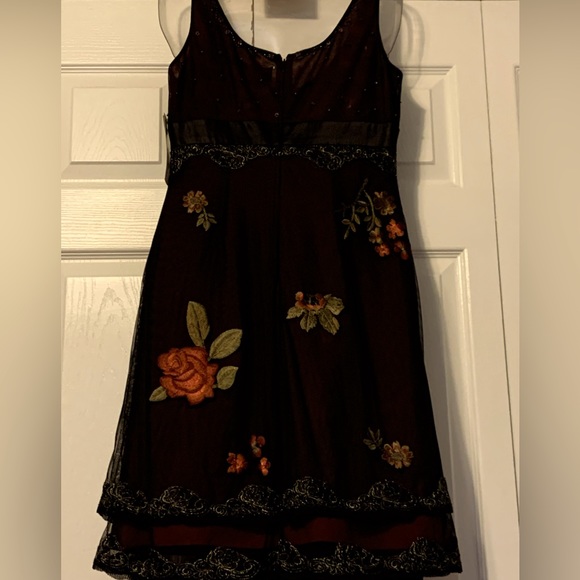 Beautiful Andianna Papell Dress Size 6 petite - Picture 12 of 16